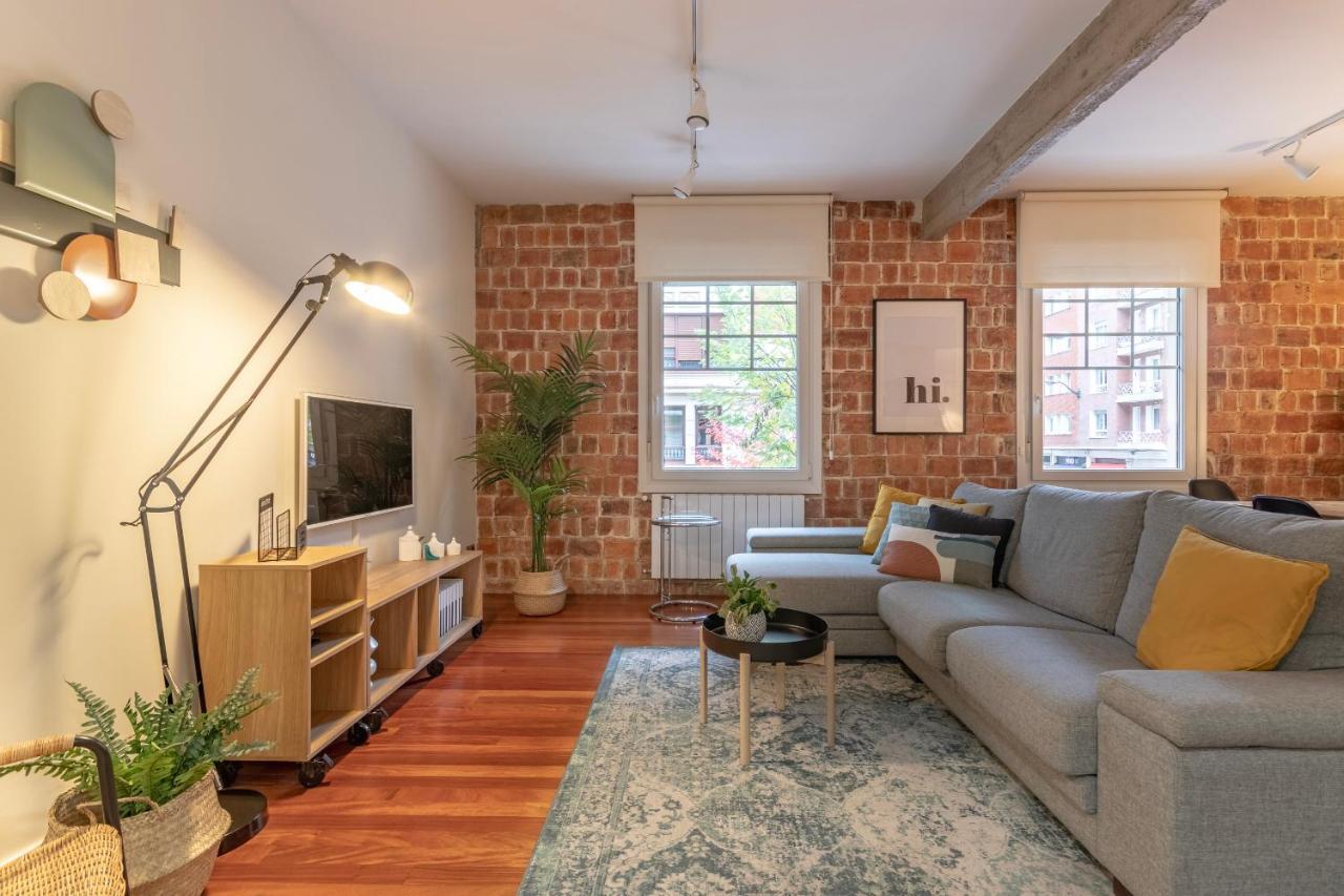 Gran Apartamento Con Estilo En El Centro De Μπιλμπάο Εξωτερικό φωτογραφία